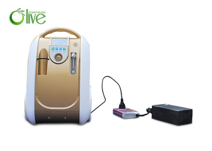 Portable Oxygen Concentrator 10 Lpm Continuous Flow  , Adjustable Oxygen Breathing Machine